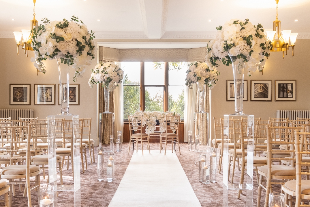 Nutfield Priory Wedding Show in May