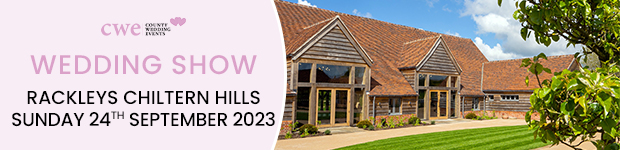 Register for Rackleys Chiltern Hills Wedding Show