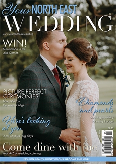 Cover of Your North East Wedding magazine