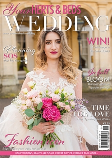 Cover of Your Herts & Beds Wedding magazine