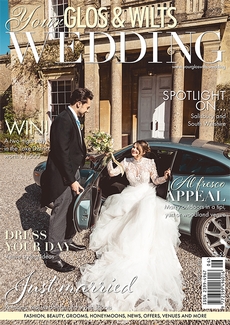Cover of Your Glos & Wilts Wedding magazine
