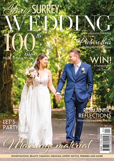 Cover of Your Surrey Wedding magazine