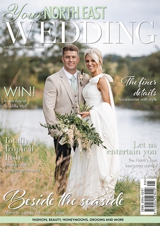 Cover of Your North East Wedding magazine