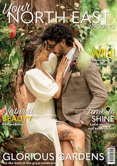 Cover of Your North East Wedding magazine