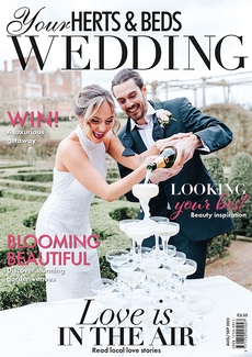 Cover of Your Herts & Beds Wedding magazine