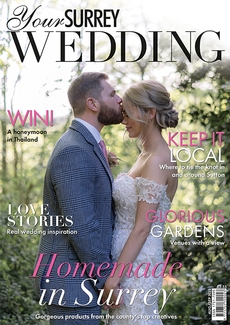 Cover of Your Surrey Wedding magazine