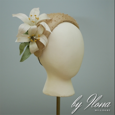 Complete your big-day look with accessory company By Ilona Millinery