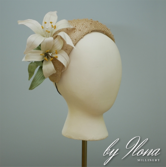 Complete your big-day look with accessory company By Ilona Millinery: Image 1