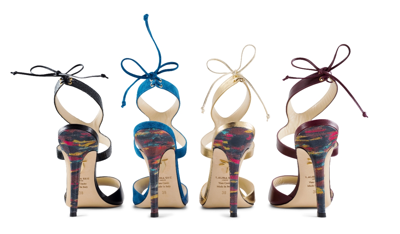 Stunning shoes on display at Ascot Raceourse Signature Wedding Show: Image 1a