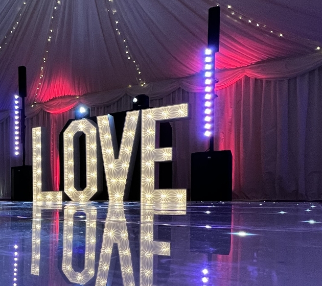 Get the reception started with Nightlights DJ & Event Services: Image 1