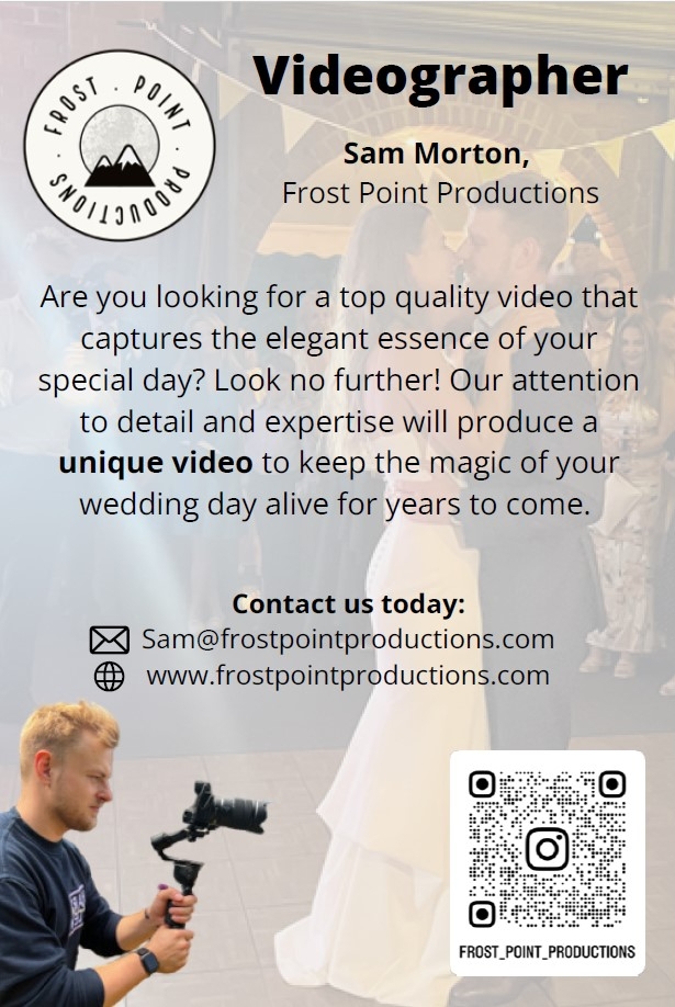 Frost Point Production is exhibiting at County Wedding Events: Image 1