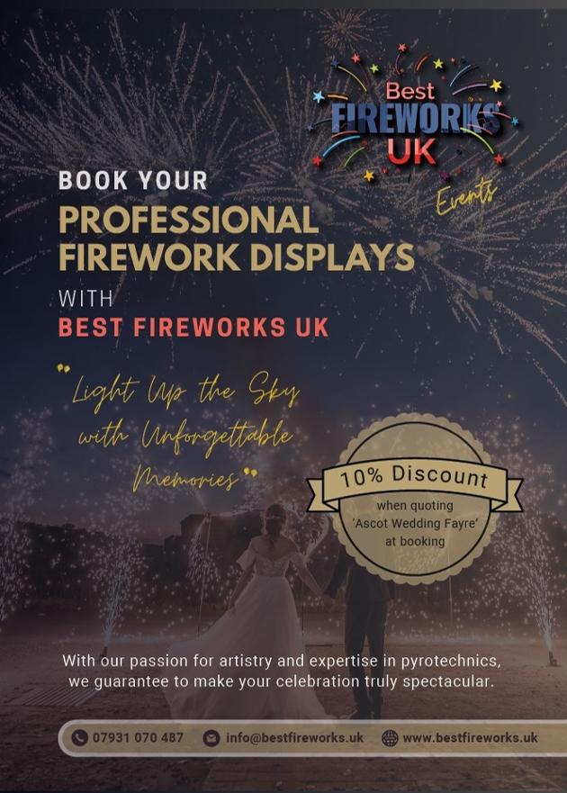 Thinking of having fireworks at your wedding? Check out this supplier: Image 2