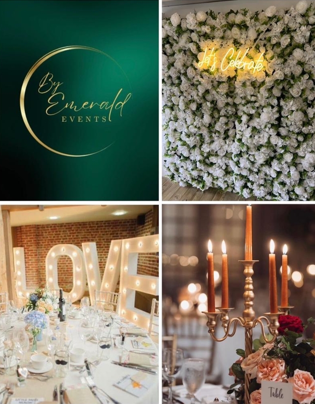 Wedding décor suppliers By Emerald Events, excited to be showcasing at Mercedes-Benz World: Image 1